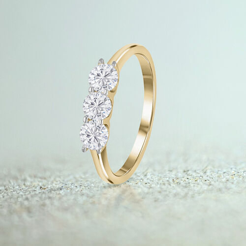 IGI zertifizierter SI GH Labor-Diamant-Ring - 1 ct. image number 7